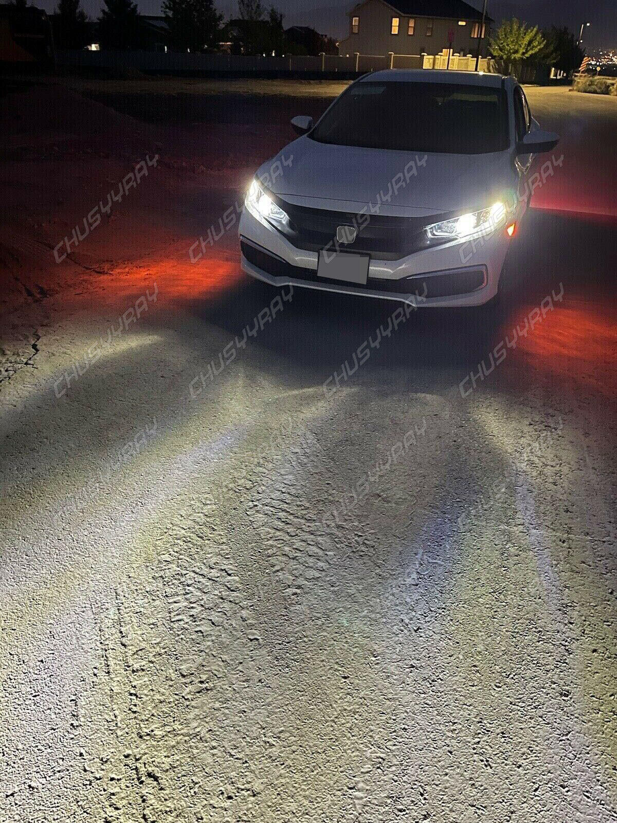 Per Toyota Highlander 2015-2019 6x LED Fari Fendinebbia Lampadine Combo Kit 6000