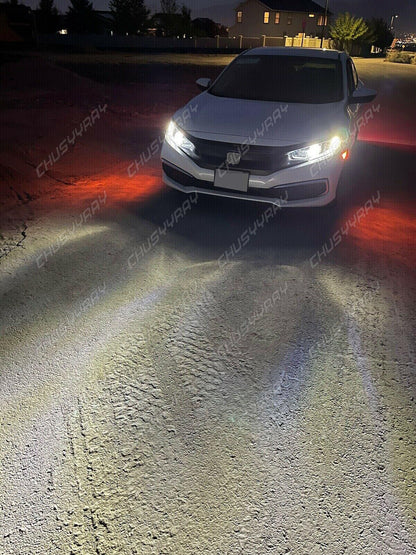 Per Toyota Highlander 2015-2019 6x LED Fari Fendinebbia Lampadine Combo Kit 6000