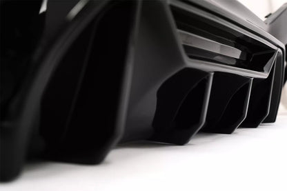 🤩Diffusore d'aria Doppia Uscita Scarico Singolo per BMW 1 F20 F21 LCI 15-19🤩
