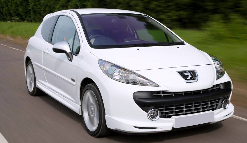 MINIGONNE LATERALI LOOK GTI (2006-2012) ADATTE PER PEUGEOT 207