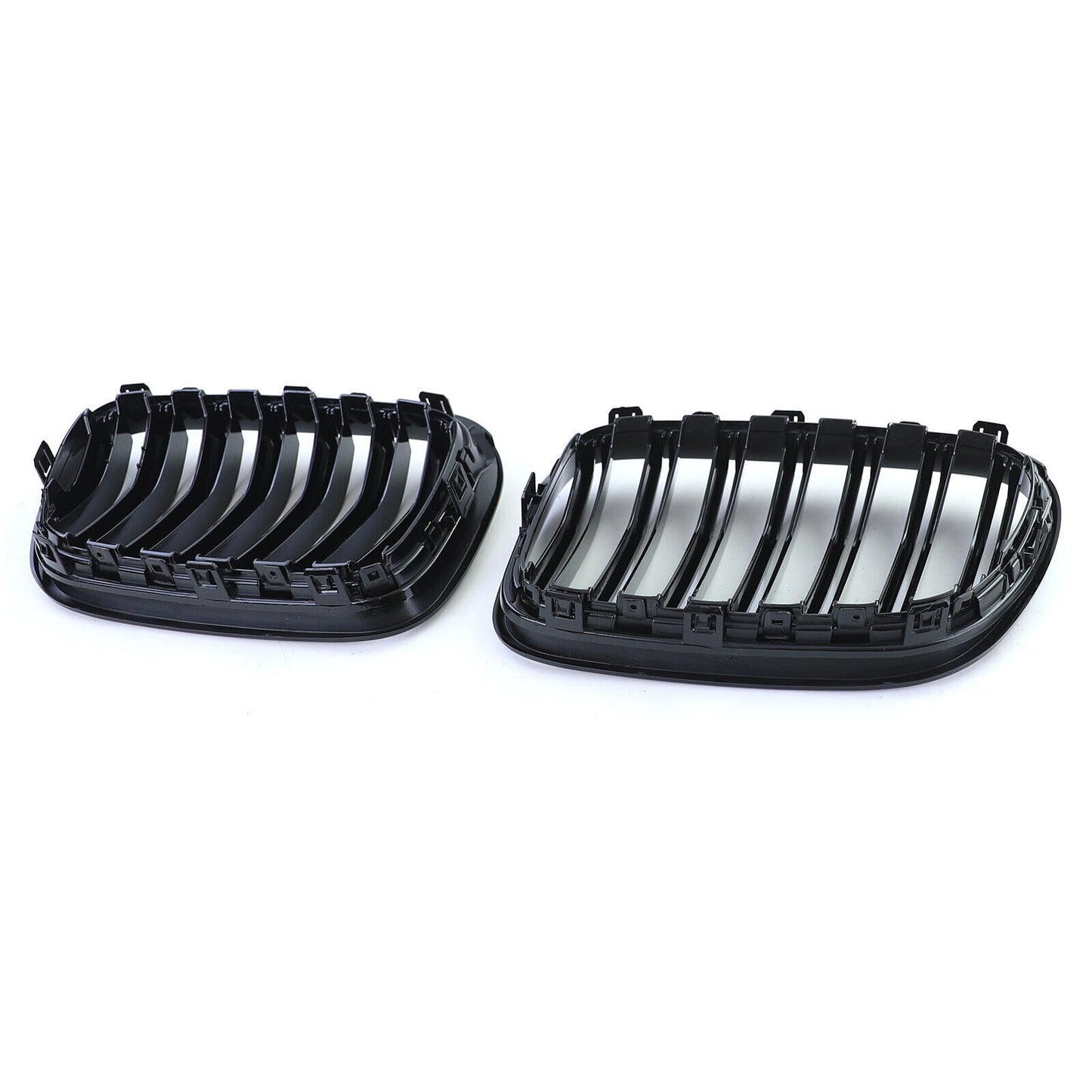 Griglia del radiatore sportiva doppia barra lucida per prestazioni compatibile per BMW X3 F25 10-14