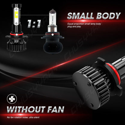 For Ford EXPEDITION 2003-2006 6000K 6X LED Headlight + Fog Light Combo KIT 