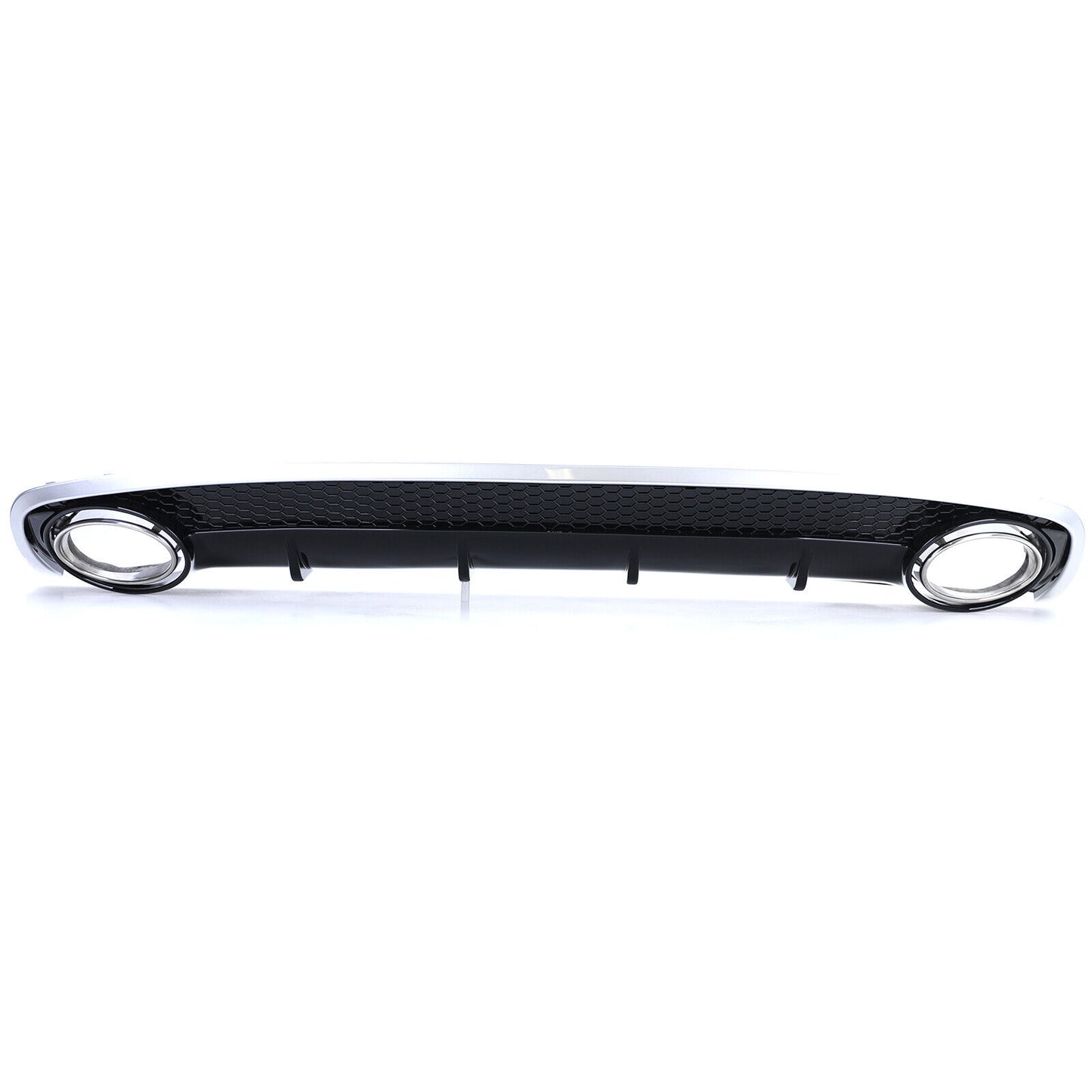 Rear Diffuser with Exhaust Tips for Audi A4 B8 Facelift 11-15 