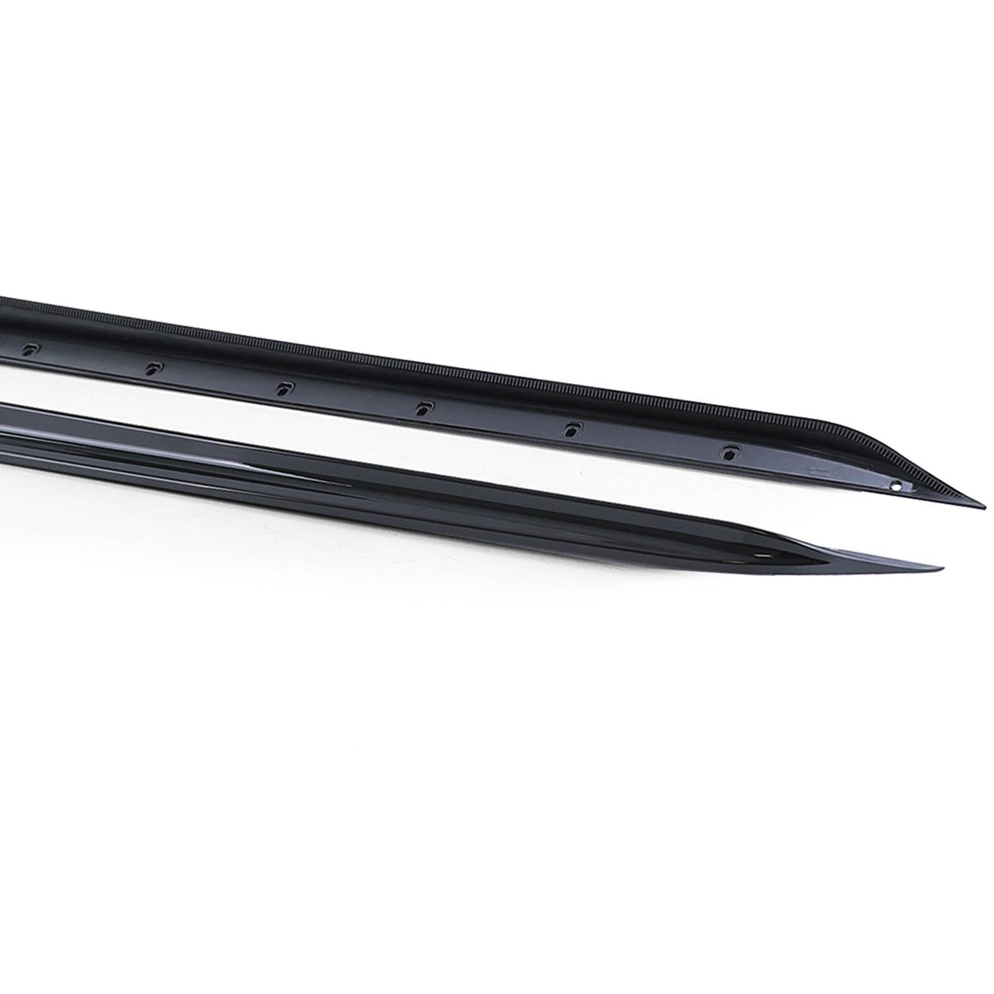 Side Door Sill Plate r Gloss Black compatible for BMW 3 Series G20 G21 from 18 