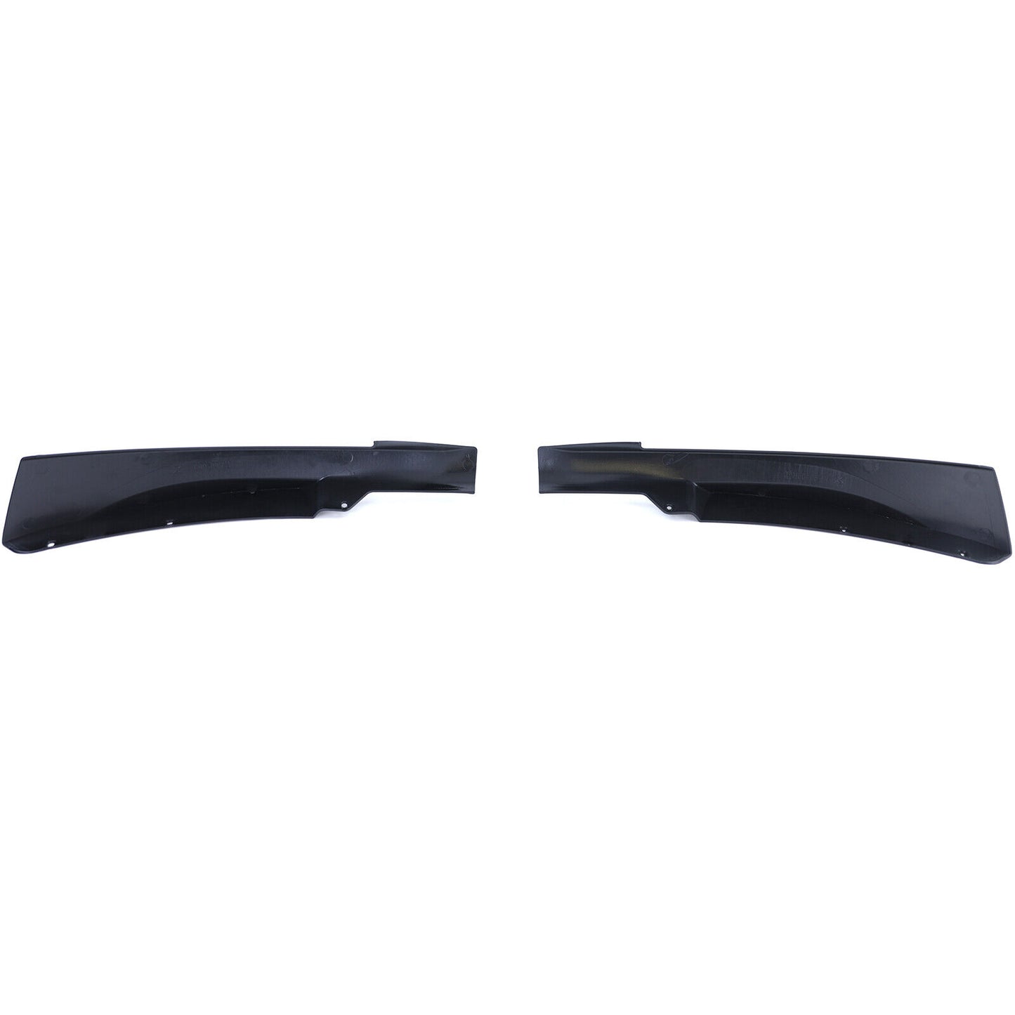 Splitter angolare spoiler anteriore nero lucido compatibile per BMW Serie 3 E90 E91 08-12
