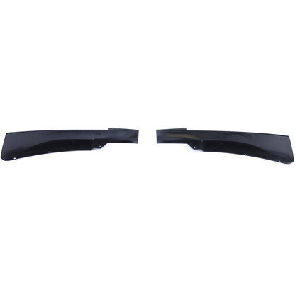 Splitter angolare spoiler anteriore nero lucido compatibile per BMW Serie 3 E90 E91 08-12