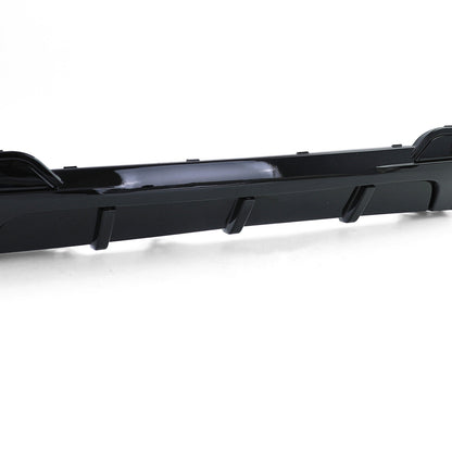 Diffusore posteriore lucido + conversione terminale di scarico duplex adatto per BMW F10 F11 520 525 528 530