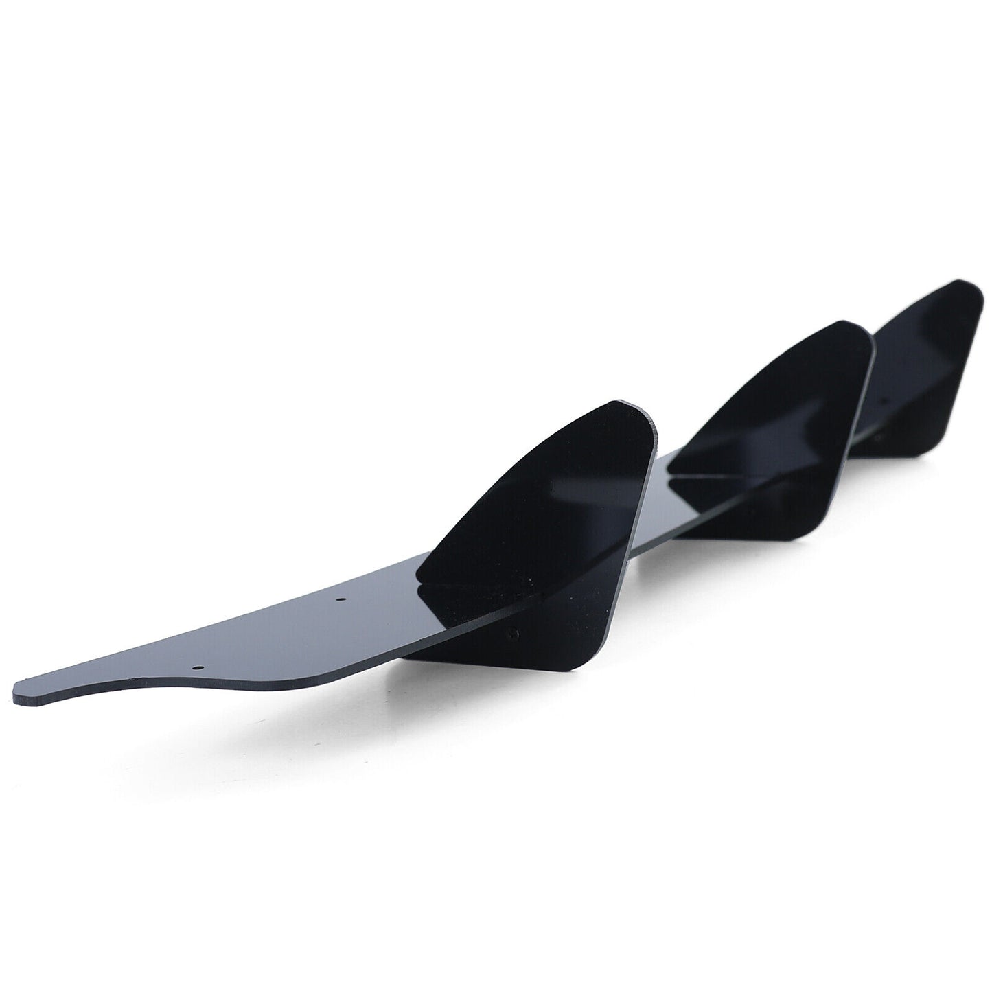 Diffusore posteriore sportivo nero lucido per VW Golf 6 GTI 08-13