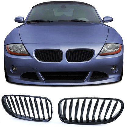 Griglia radiatore sportiva performance nero adatto per BMW Z4 E85 E86 02-09