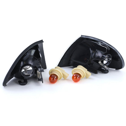 Clear Glass Smoked Black Turn Signal Light Suitable for BMW 3 Series 