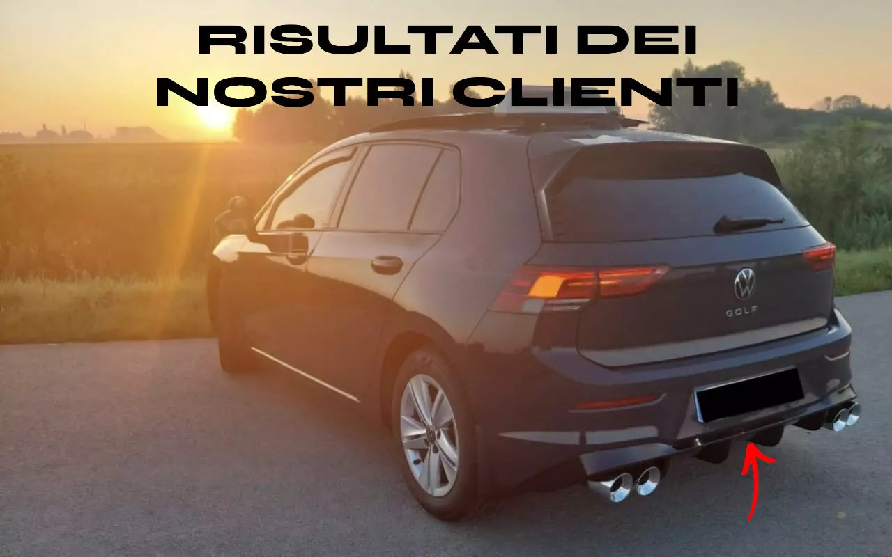 ✨✨DIFFUSORE ADATTO PER VW GOLF 8 2+2 LOOK R DESIGN SPORTIVO✨✨
