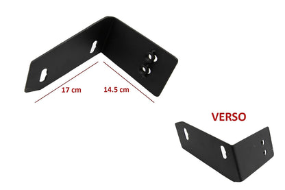 Diffusore paraurti per Audi A4 B9 8W Berlina Avant 16-18 punte scarico design S4