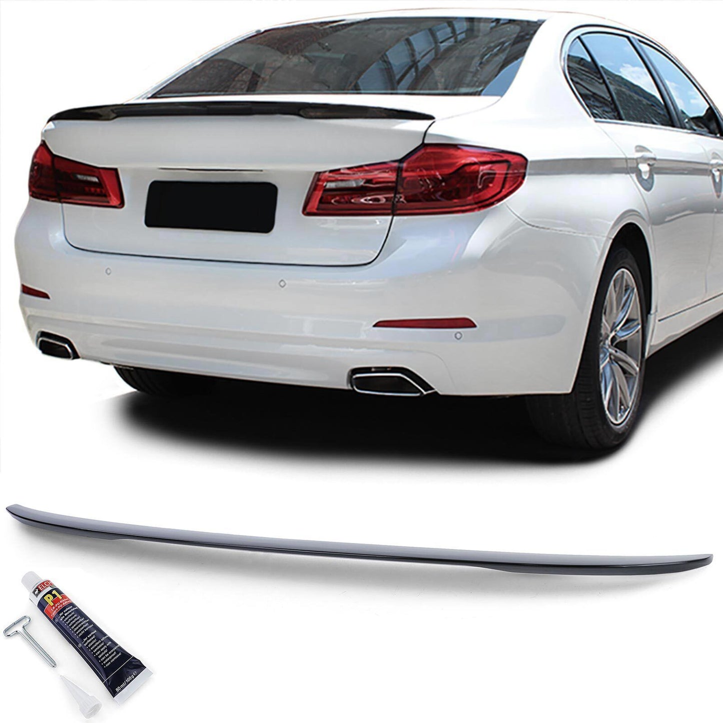 Lucidatura delle prestazioni del labbro dello spoiler posteriore con ABE per BMW