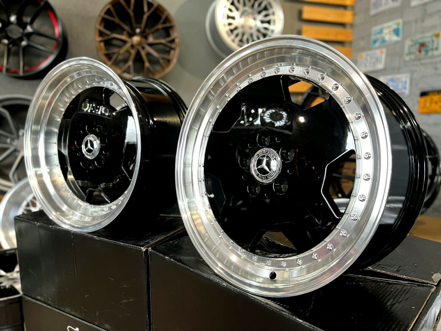 ADATTO per Mercedes E S SL CERCHI IN LEGA 18 inch 5x112 AMG Monoblocco