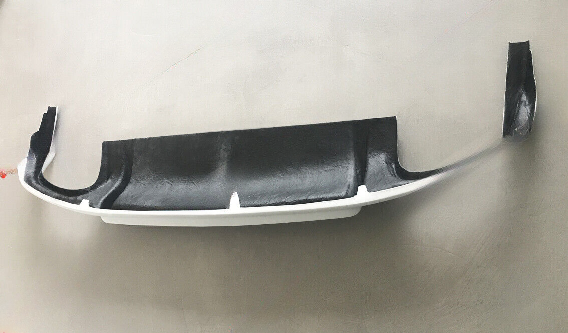 DIFFUSORE POSTERIORE ADATTO PER AUDI A5 COUPE CABRIO S-LINE 2007-2011