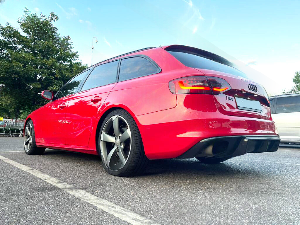 DIFFUSORE ADATTO PER AUDI A4 B8 S-LINE MODELLO LIFTING (2012-2015)