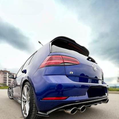 SPOILER suitable for VW Golf MK 7 / 7.5 R R-Line 2012-2019 