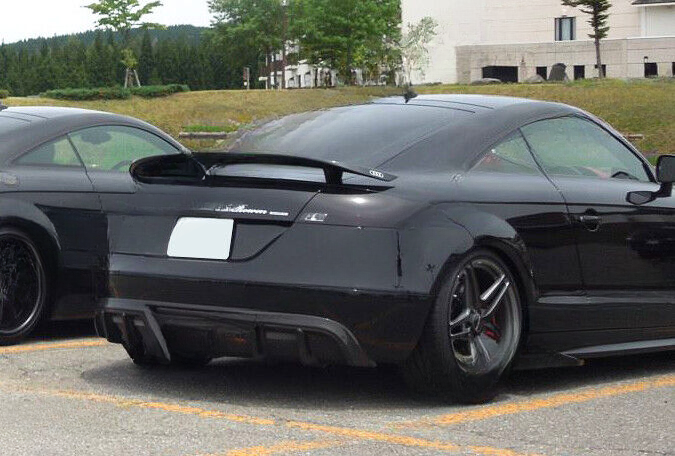 SPOILER suitable for AUDI TT 8J COUPÉ / ROADSTER (2006-2014) 