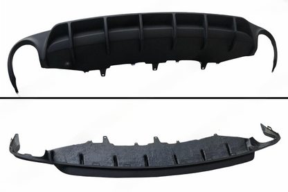 DIFFUSORE ADATTO PER AUDI A6 C7 2011-2014 ( non per S-Line )