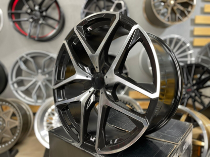 ADATTO per Mercedes ML Gl CERCHI IN LEGA 4 x 21 inch 5x112 10J ET45