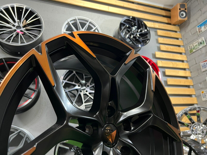 ADATTO per Cupra León Nato Formentor Ateca 19 inch 5x112 VZ5 C CERCHI IN LEGA