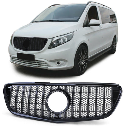 Griglia Sportiva Nero Lucido adatta per Mercedes Vito W447 14-19