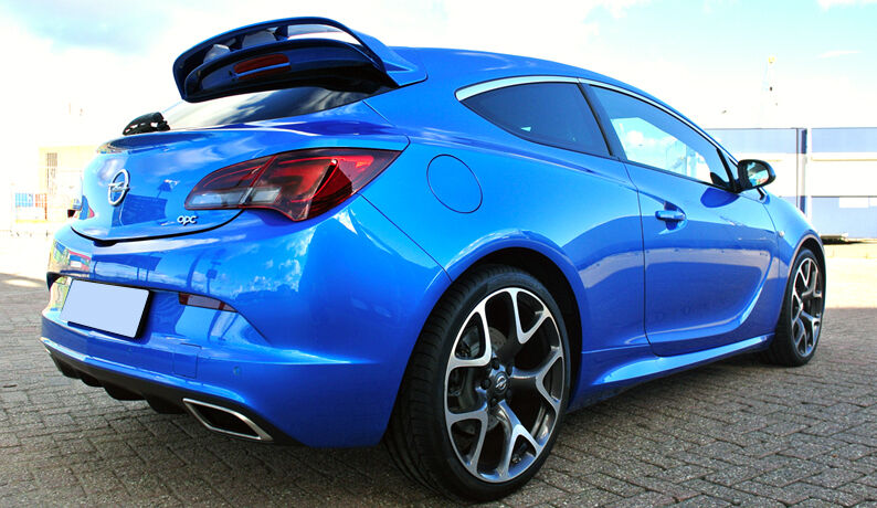 SPOILER ADATTO PER VAUXHALL ASTRA J GTC STILE BIPIANO