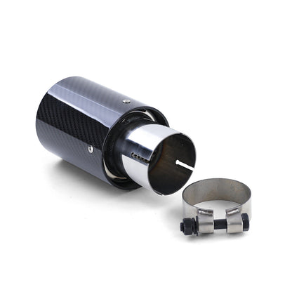 Carbon black sports exhaust pipe suitable for BMW 6 Series F12 F13 11- 