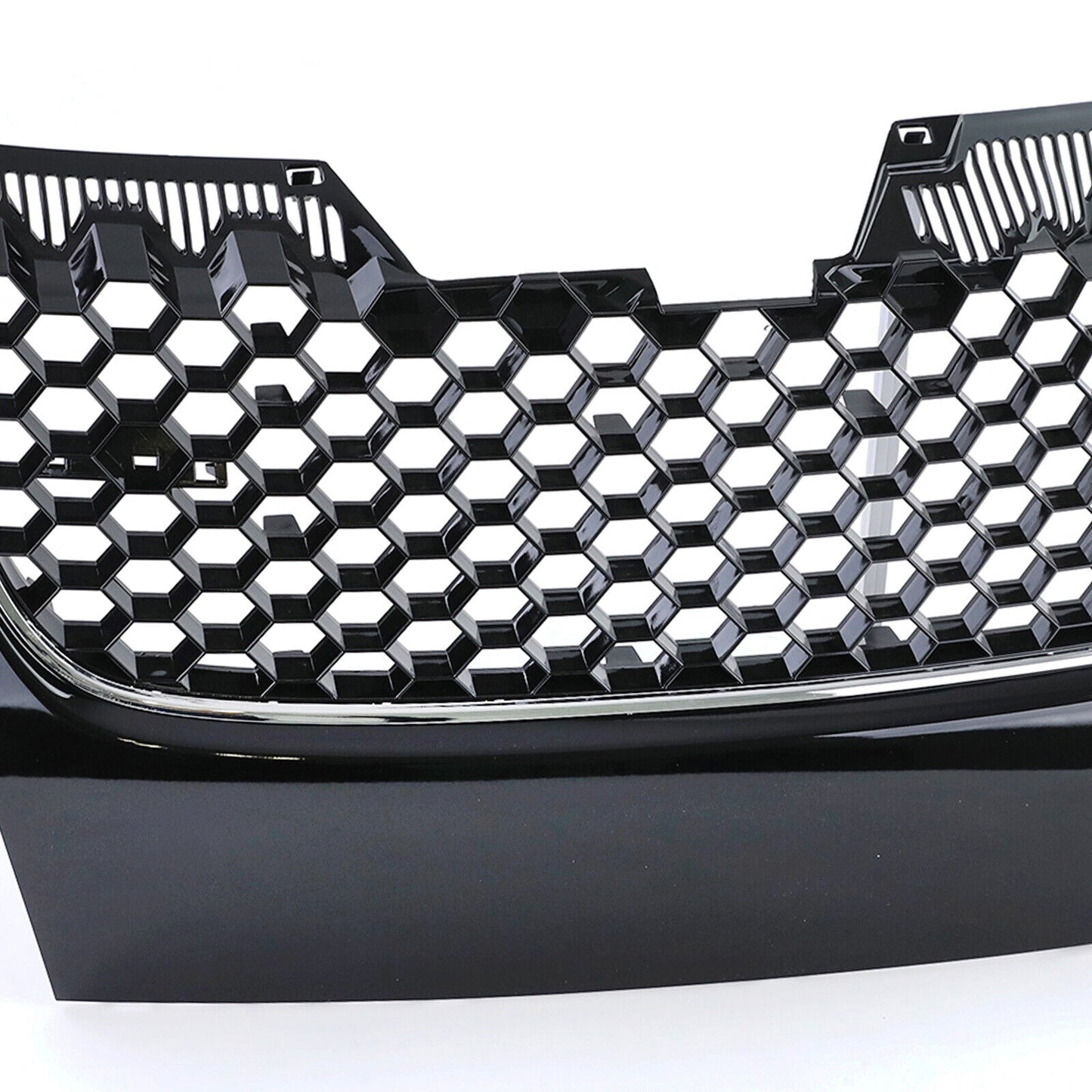 Griglia del radiatore a nido d'ape cromata, senza stemma per VW Golf 5 GTI 03-09