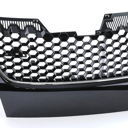 Griglia del radiatore a nido d'ape cromata, senza stemma per VW Golf 5 GTI 03-09