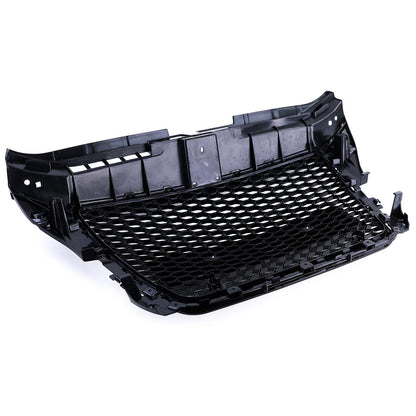 Griglia sportiva a nido d'ape nera lucida senza emblema aftermarket compatibile con Audi A3 8P 08-13