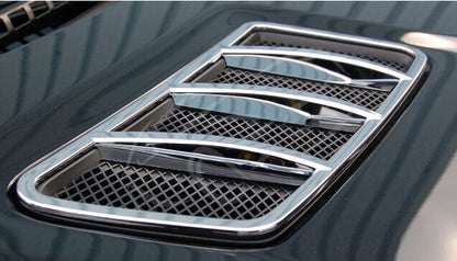 FOR MERCEDES MERCEDES W166 MML CHROME AIR INTAKE FINNISH HOOD 