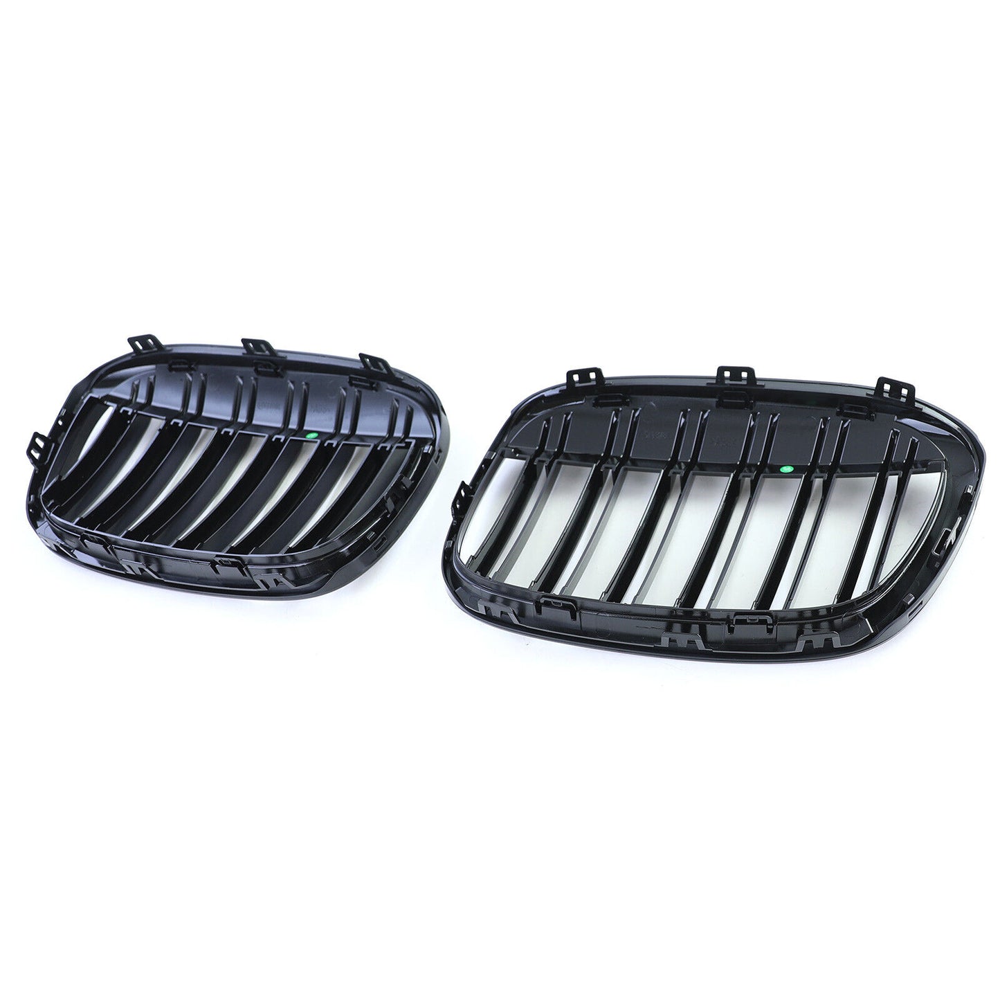 Griglia radiatore sportiva doppia barra performance lucida per BMW X1 F48 14-19