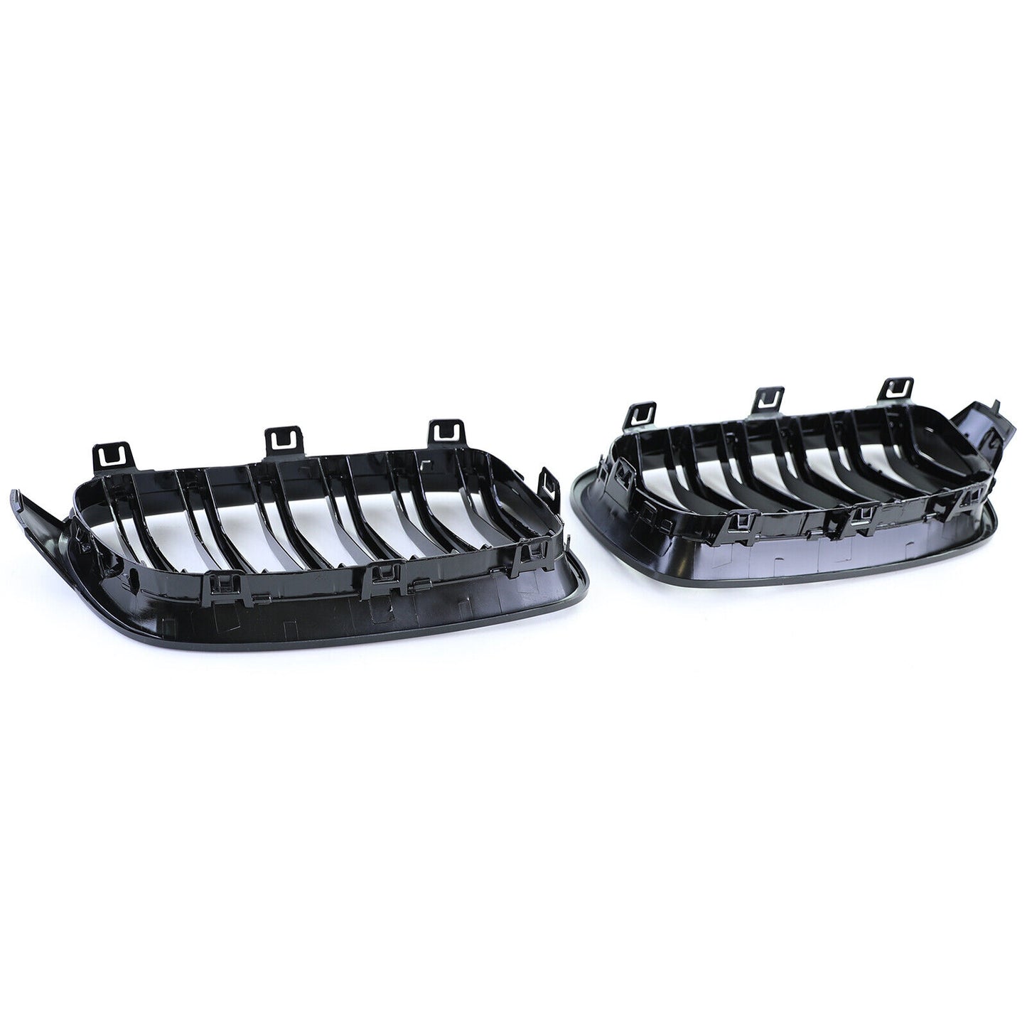 Gloss Black Double Bar Sports Radiator Grille Suitable for BMW F30 F31 11-19