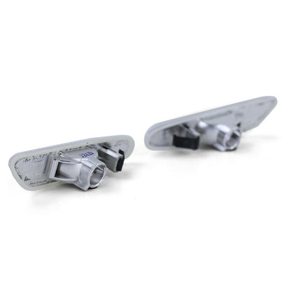 Coppia frecce laterali bianche per BMW X1 E84 dal 09 Serie 1 E81 E87 04-12 AUTOELEGANCERICAMBI