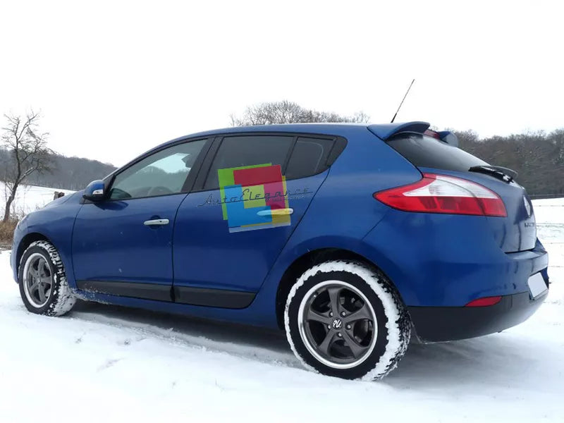 RENAULT MEGANE MK3 5 PORTE 08-14 SPOILER POSTERIORE ALETTONE SUL TETTO
