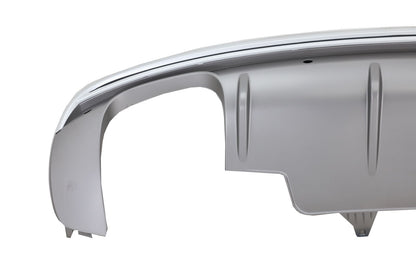 Diffusore Spoiler Paraurti Doppia Uscita per Audi Q5 8R Facelift 09-16 S-Line