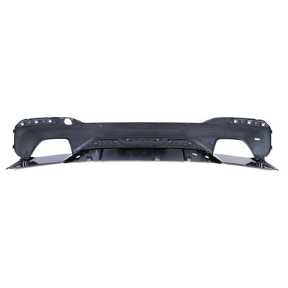 Diffusore posteriore Performance lucido aftermarket compatibile con BMW Serie 5 G30 G31 ab16 520 525 530 540