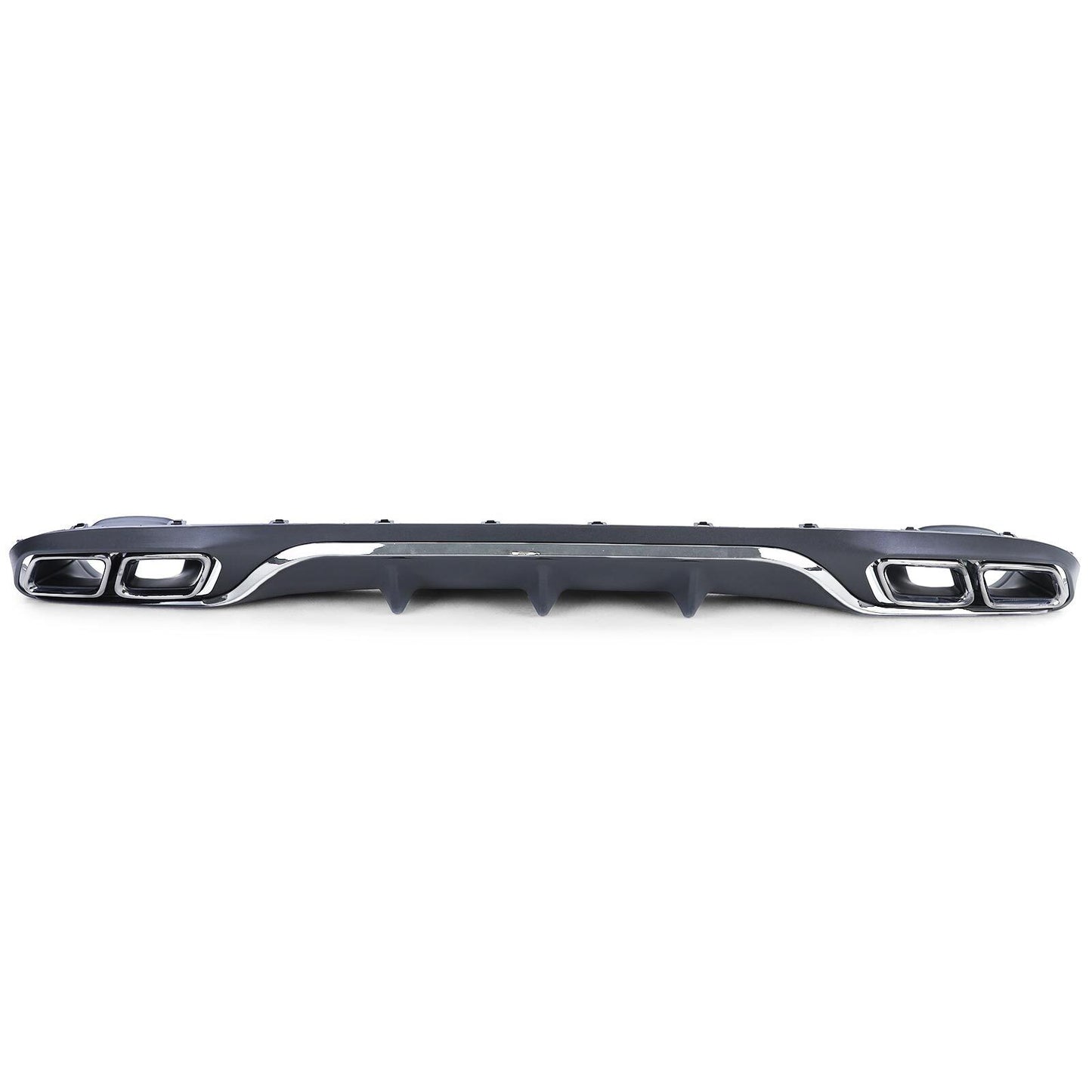 Rear Diffuser with Chrome Exhaust Tips for Mercedes E-Class W213 