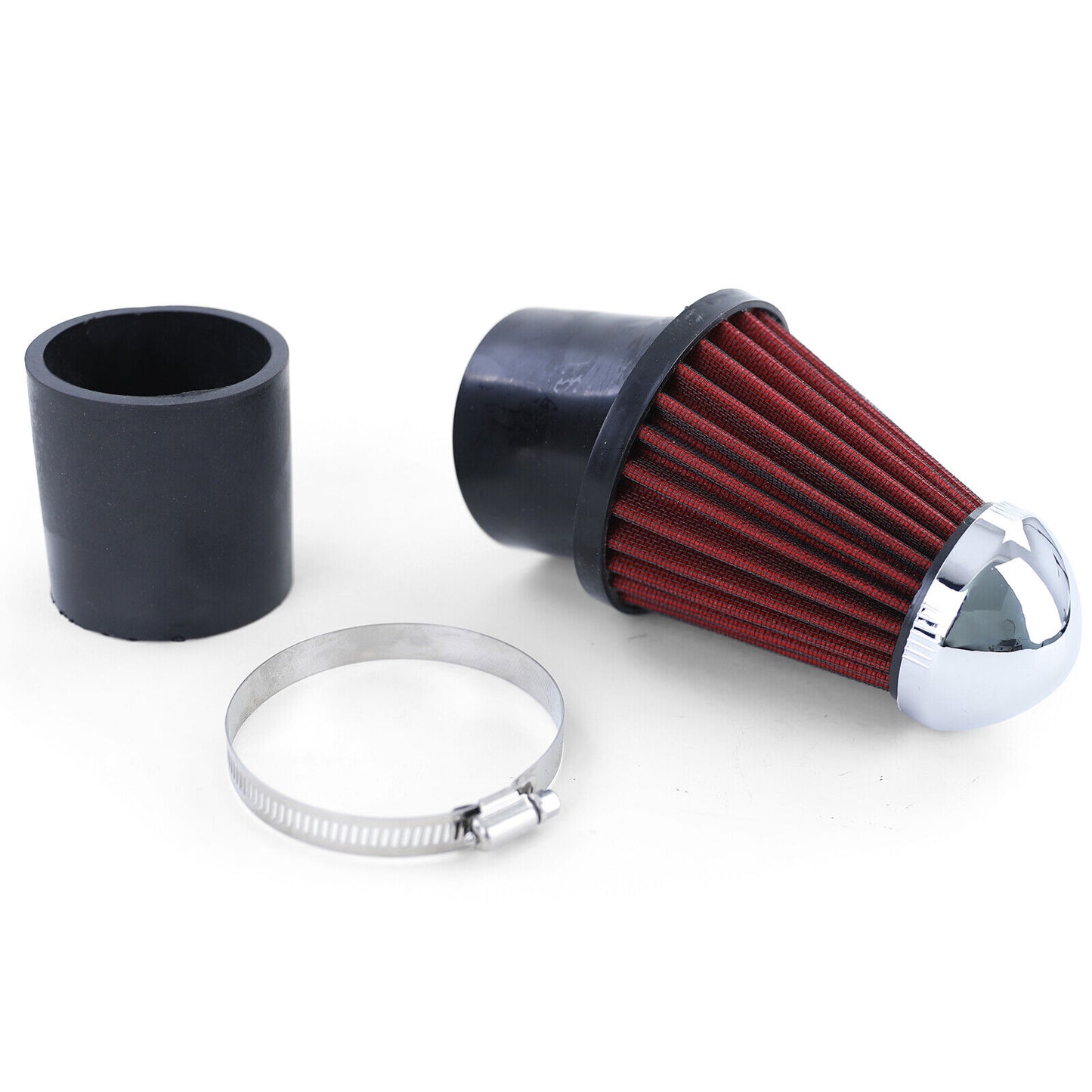 Filtro Aria Sport Aspirazione Airbox Carbon Look per Peugeot 206