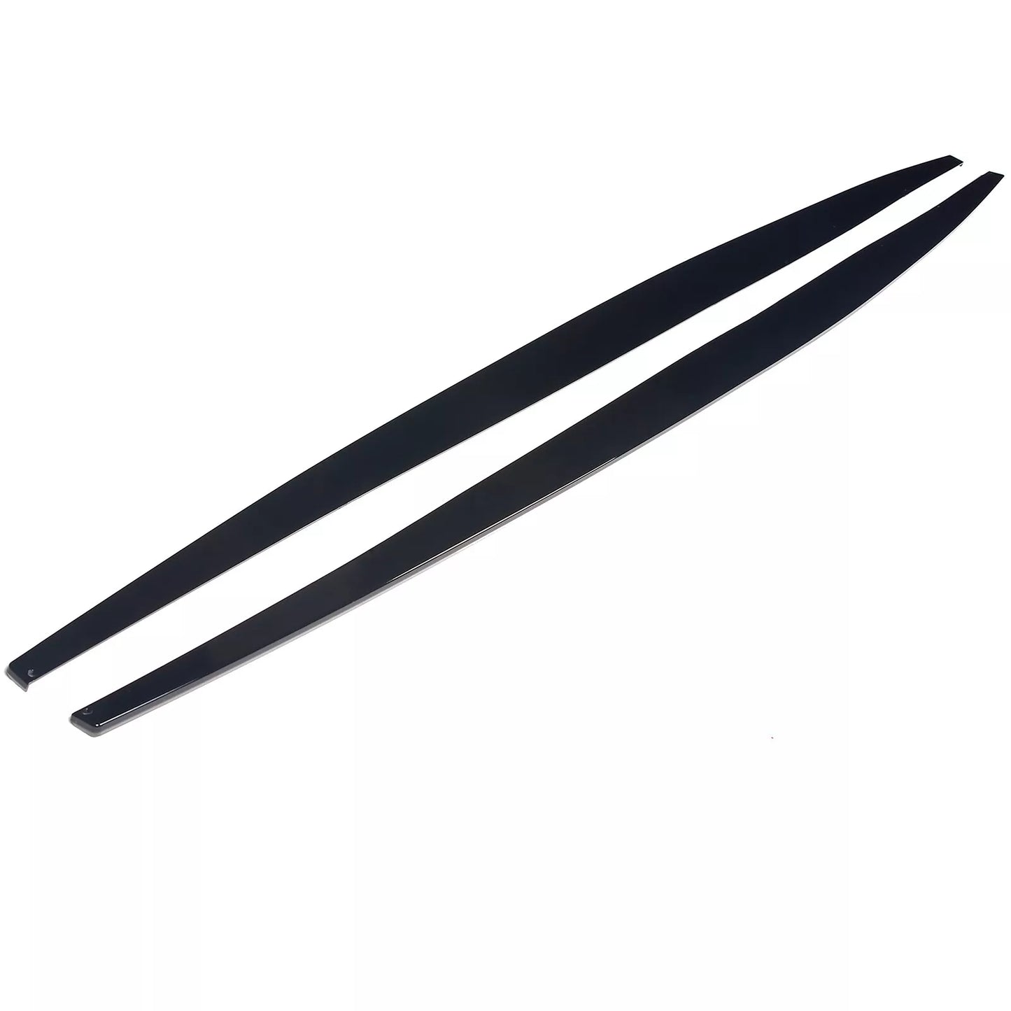 Side skirt sport attachment suitable for BMW 1 Series F20 from 2015 LCI black