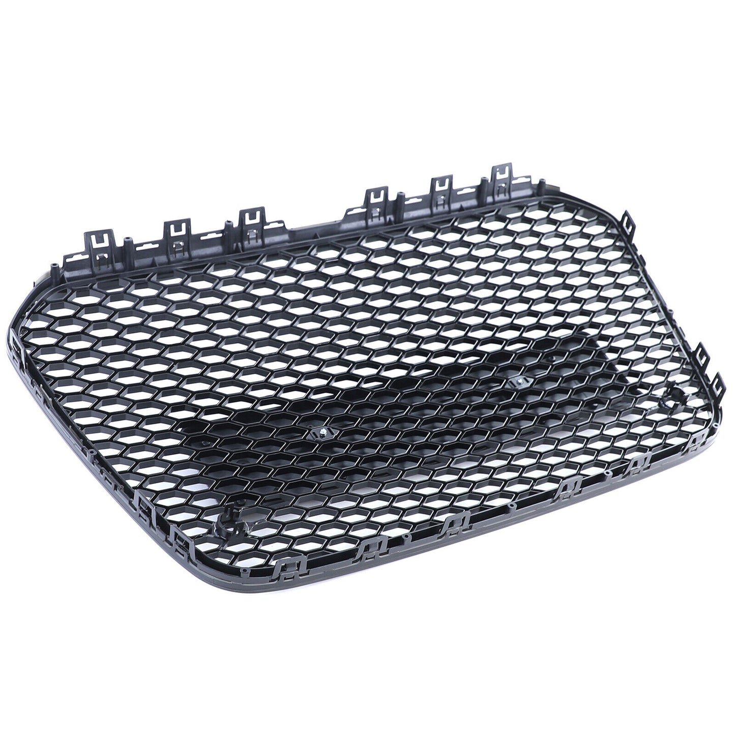 Griglia Sportiva A Nido D'ape Senza Emblema Nero Lucido Per Audi A6 C7 4G 10-14
