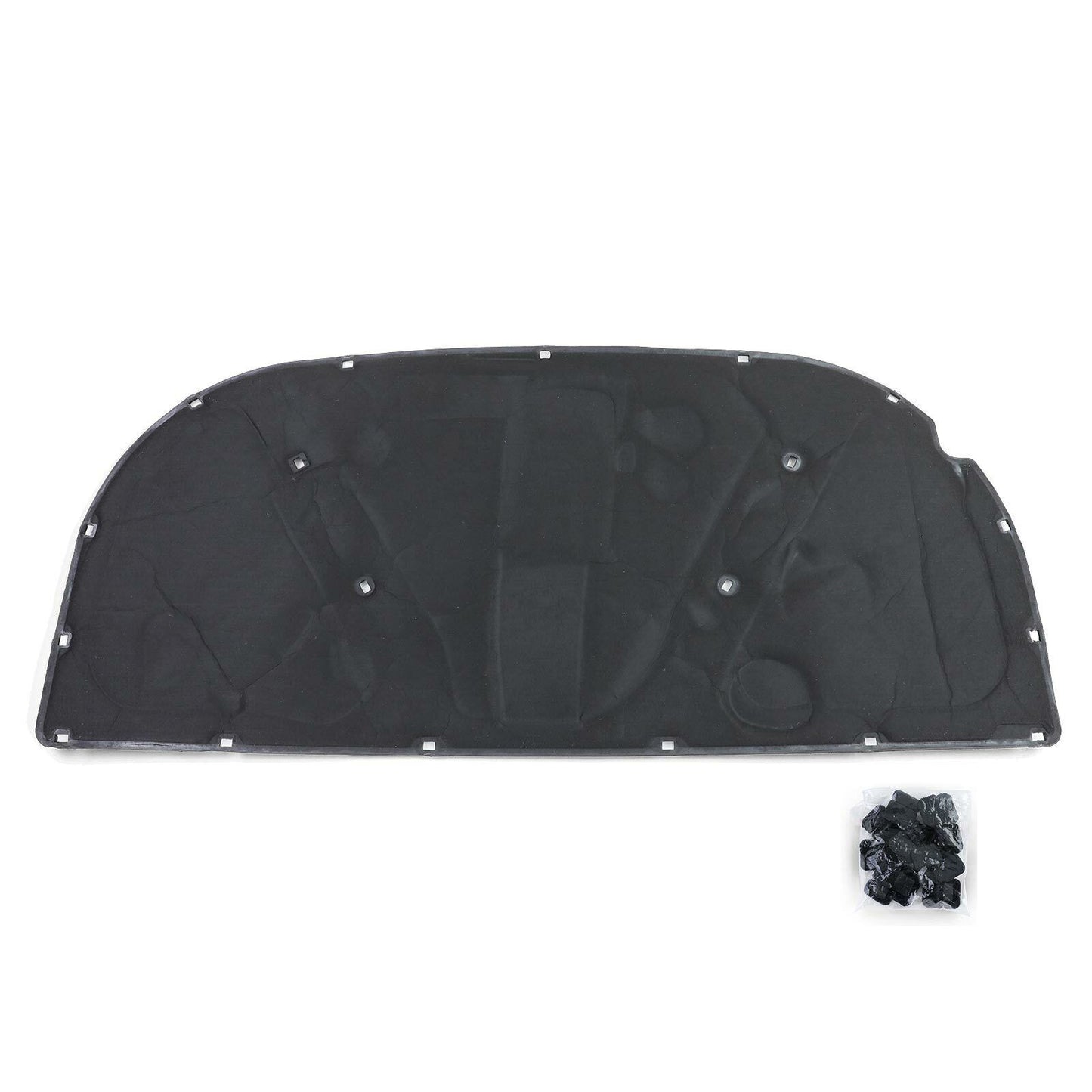 Tappetino isolante cofano con clip per Audi A4 B6 berlina Avant 00-04-
