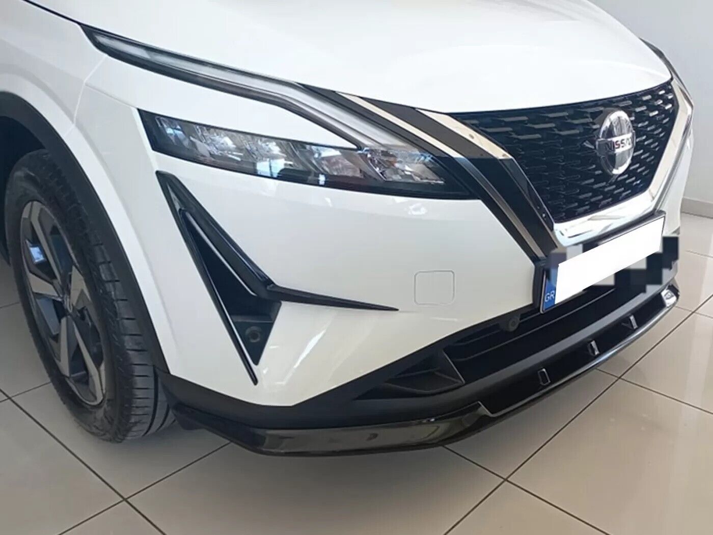 Splitter anteriore sotto paraurti spoiler Nissan Qashqai J12 (2021-)