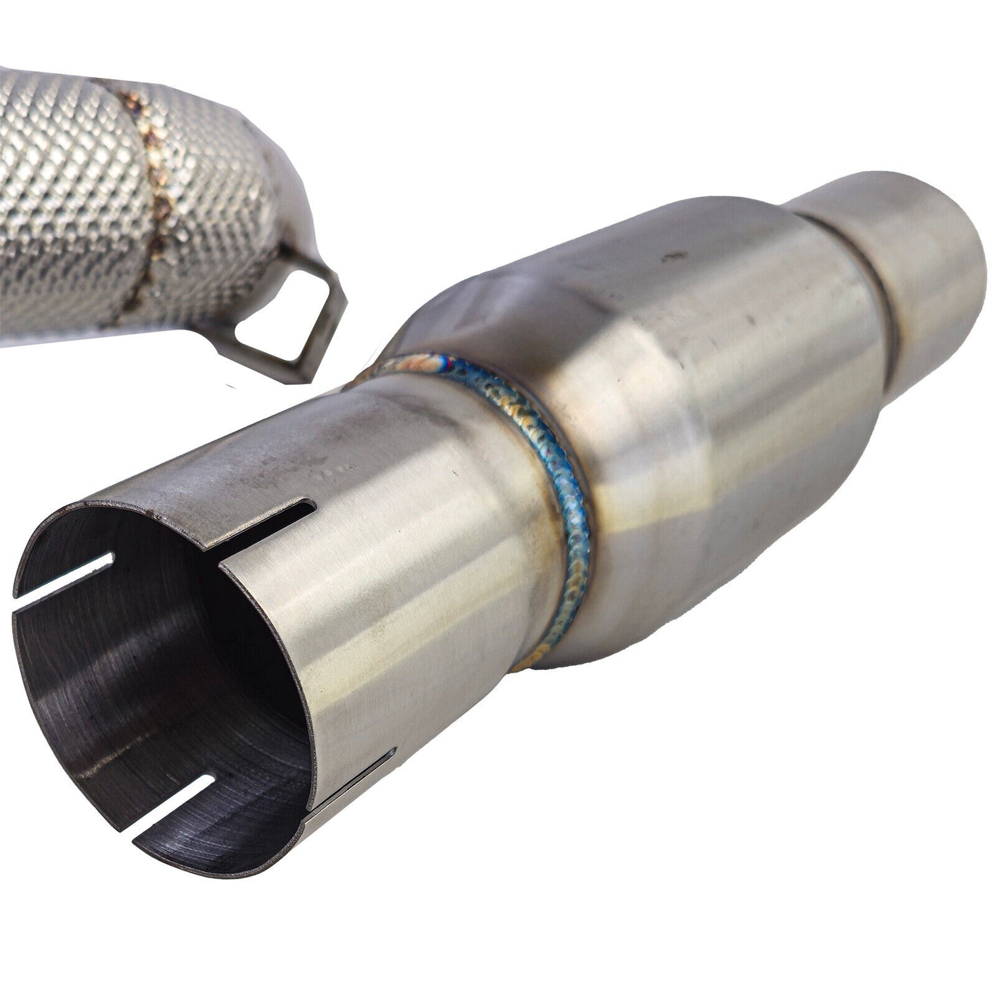 Downpipe racing con catalizzatore e protezione termica per Audi A3 8V 1.8 TFSI