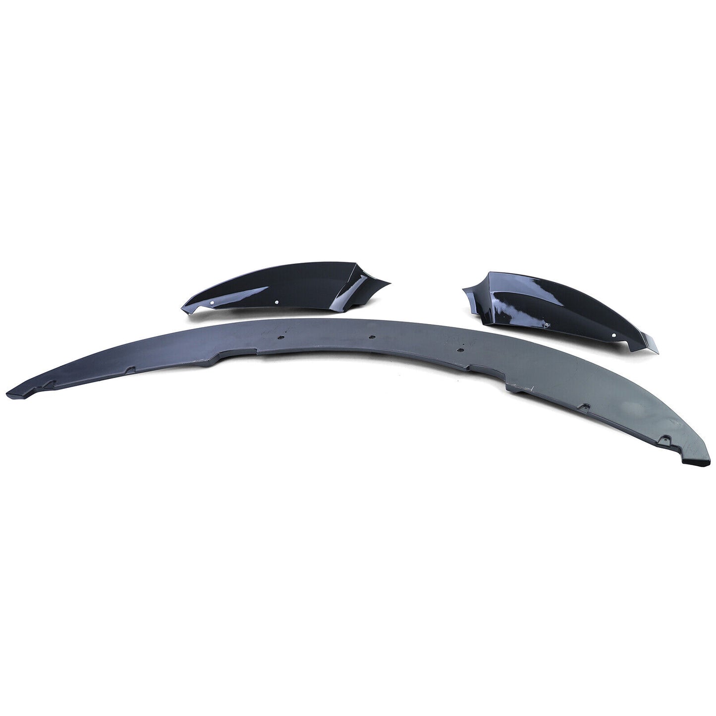 Spoiler anteriore lip performance nero lucido aftermarket compatibile con BMW Serie 1 E82 E88 11-13