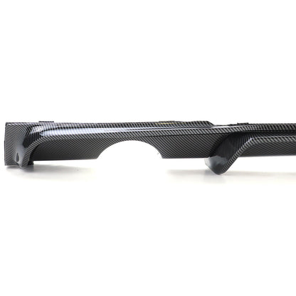 Diffusore posteriore carbon look adatto per BMW serie 3 F30 F31 316 318 320
