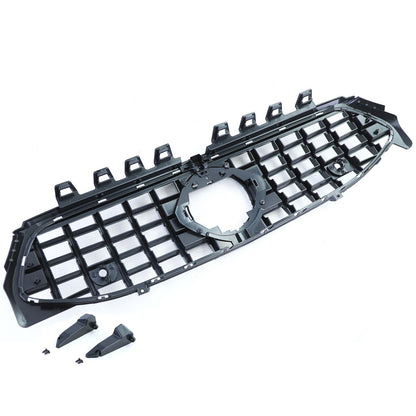 Radiator grille glossy black look suitable for Mercedes CLA X118 from 19 