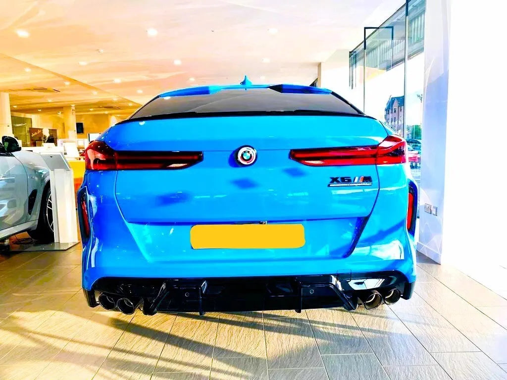 😍Spoiler Nero Lucido Adatto Per BMW X6 G06 X6M😍