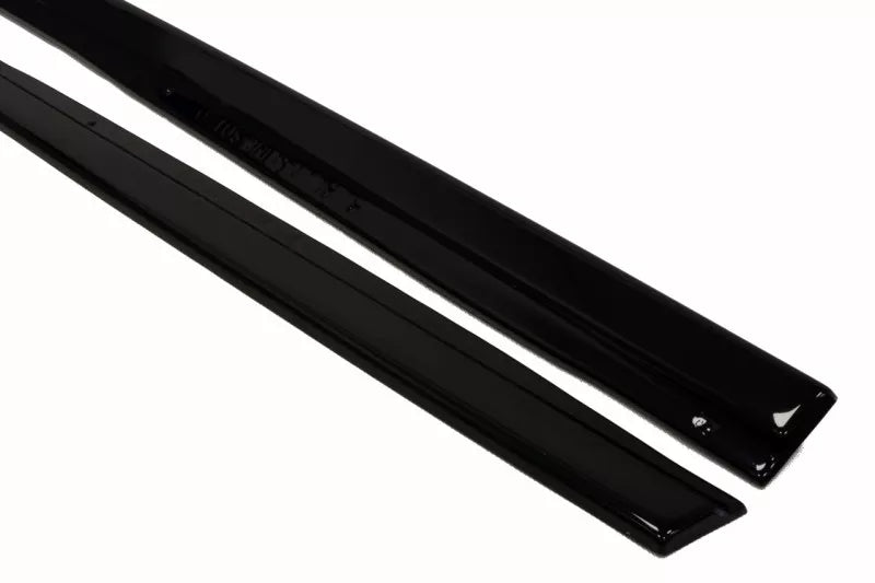 ✨MINIGONNE laterali design nero lucido ABS per Audi A6 C7 S Line 2011-2014✨